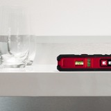 EINHELL Livella laser, Linea laser Nero/Rosso, 5 m, 20 m, Livella lineare/puntiforme, Nero, Rosso, 110 mm, 200 mm