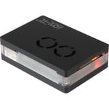 Joy-IT RB-CASEP4+03B per Raspberry Pi 4 B, Housing Nero/trasparente
