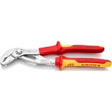 KNIPEX 87 26 250 pinza Pinze a becco di pappagallo, Tubi, pinza regolabile rosso/Giallo, Pinze a becco di pappagallo, 5 cm, 4,6 cm, Acciaio al cromo vanadio, Rosso/giallo, 25 cm