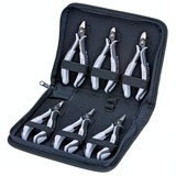 KNIPEX Set di pinze elettroniche di precisione ESD, 6 pezzi, Set pinze Nero/grigio