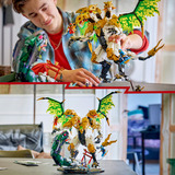 LEGO Ninjago Duello con l'Ultradrago, Giochi di costruzione Giocattolo con Action Figure a 4 Teste, Serpente e 4 Minifigure, Regalo da 12+, Set da costruzione, 12 anno/i, Plastica, 2178 pz, 3,04 kg