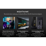 Netgear Nighthawk router wireless 2.5 Gigabit Ethernet Dual-band (2.4 GHz/5 GHz) Nero Nero, Wi-Fi 7 (802.11be), Dual-band (2.4 GHz/5 GHz), Collegamento ethernet LAN, Nero, Router da tavolo