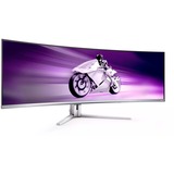 Philips Evnia 8000 49M2C8900/00 Monitor PC 124,2 cm (48.9") 5120 x 1440 Pixel Dual QHD QD-OLED Bianco, Monitor di gioco bianco, 124,2 cm (48.9"), 5120 x 1440 Pixel, Dual QHD, QD-OLED, 0,03 ms, Bianco