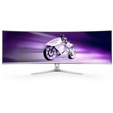 Philips Evnia 8000 49M2C8900/00 Monitor PC 124,2 cm (48.9") 5120 x 1440 Pixel Dual QHD QD-OLED Bianco, Monitor di gioco bianco, 124,2 cm (48.9"), 5120 x 1440 Pixel, Dual QHD, QD-OLED, 0,03 ms, Bianco