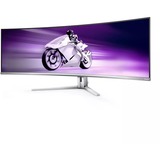 Philips Evnia 8000 49M2C8900/00 Monitor PC 124,2 cm (48.9") 5120 x 1440 Pixel Dual QHD QD-OLED Bianco, Monitor di gioco bianco, 124,2 cm (48.9"), 5120 x 1440 Pixel, Dual QHD, QD-OLED, 0,03 ms, Bianco