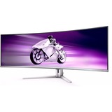 Philips Evnia 8000 49M2C8900/00 Monitor PC 124,2 cm (48.9") 5120 x 1440 Pixel Dual QHD QD-OLED Bianco, Monitor di gioco bianco, 124,2 cm (48.9"), 5120 x 1440 Pixel, Dual QHD, QD-OLED, 0,03 ms, Bianco