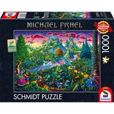 Schmidt Spiele Michael Fishel: Mondo fantastico delle fiabe, Puzzle 