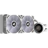 Sharkoon S80 RGB White AIO 240mm, Raffreddamento ad acqua bianco