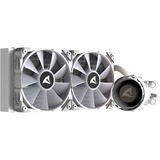 Sharkoon S80 RGB White AIO 240mm, Raffreddamento ad acqua bianco