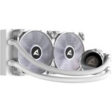 Sharkoon S80 RGB White AIO 240mm, Raffreddamento ad acqua bianco