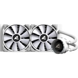 Sharkoon S80 RGB White AIO 240mm, Raffreddamento ad acqua bianco