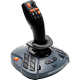 Thrustmaster SimTask FarmStick P Stick per macchine agricole, Joystick Nero, Stick per macchine agricole, Nero, Grigio, Thrustmaster T128, Thrustmaster T248, 185 mm, 190 mm, 230 mm