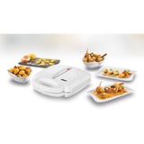 Unold 48360 piastra per waffle 24 waffle 1400 W Acciaio inox, Bianco, Cialde bianco, 24 waffle, Numero, Acciaio inox, Bianco, Plastica, 0,95 m, Orizzontale/Verticale