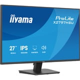 iiyama ProLite X2797HSU-B1, Monitor LED Nero (opaco)