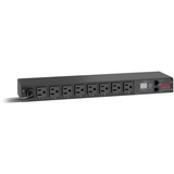 APC AP7900B unità di distribuzione dell'energia (PDU) 8 presa(e) AC 1U Nero, Controllo dell'alimentazione Nero, Commutate, 1U, Orizzontale, Nero, 8 presa(e) AC, NEMA 5–15P