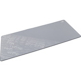 ASUS ROG Scabbard II Arctic Gray XXL Tappetino per mouse per gioco da computer Grigio, Gioco mouse pad grigio chiaro, Grigio, Fantasia, Stoffa, Gomma, Barra appoggiaferro antiscivolo, Tappetino per mouse per gioco da computer