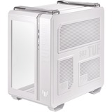 ASUS TUF Gaming GT502 Midi Tower Bianco, Chassis Tower bianco, Midi Tower, PC, Bianco, ATX, micro ATX, Mini-ITX, Gaming, 16,3 cm