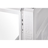 ASUS TUF Gaming GT502 Midi Tower Bianco, Chassis Tower bianco, Midi Tower, PC, Bianco, ATX, micro ATX, Mini-ITX, Gaming, 16,3 cm
