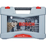Bosch Premium X-Line Set di punte per trapano 31 pz, Trapano & Set di bit verde, Trapano, Set di punte per trapano, Cemento, Metallo, Legno, Attacco cilindrico, 3 - 10 mm, Grigio, Acciaio inox