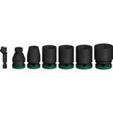 Bosch Set di bussole a impatto PRO 1/2", 7 pezzi, chiave combinata   Nero