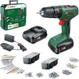 Bosch Trapano avvitatore a percussione a batteria EasyImpact 18V-40 + SystemBox verde/Nero
