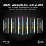 Corsair DIMM 16 GB DDR5-5200 (2x 8 GB) Dual-Kit, Memoria Nero