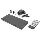 Digitus Switch HDMI 4K, 4x2 grigio