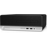 HP ProDesk 400 G5 SFF Ricondizionato, PC completo Nero/Argento