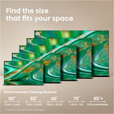 Hisense ULED 50E8S MiniLED, QLED TV Nero/grigio scuro