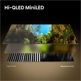 Hisense ULED 50E8S MiniLED, QLED TV Nero/grigio scuro