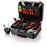 KNIPEX Valigetta per attrezzi "BIG Basic Move" Sanitari, 31 pezzi, Set di strumenti Nero