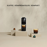 Krups Nespresso Essenza Mini, Macchina a capsula bianco, Macchina per caffè a capsule, 0,6 L, Capsule caffè, 1310 W, Nero, Bianco
