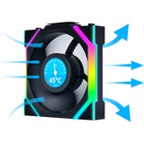 Lian Li UNI FAN SL120 LCD Wireless, Ventola Nero
