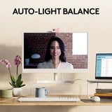 Logitech BRIO 100, Webcam rosa chiaro