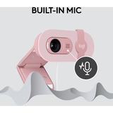 Logitech BRIO 100, Webcam rosa chiaro