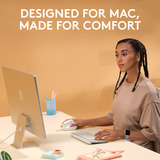 Logitech Lift per Mac, Mouse bianco