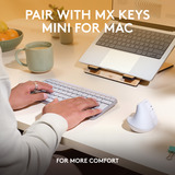 Logitech Lift per Mac, Mouse bianco