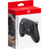 Nintendo Switch 2 Pro Controller Nero Bluetooth Gamepad Analogico/Digitale Nintendo Switch 2 Nero, Gamepad, Nintendo Switch 2, Capture button, D-pad, Tasto Home, Analogico/Digitale, Wireless, Bluetooth