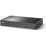 TP-Link TL-SF1009P switch di rete Non gestito Fast Ethernet (10/100) Supporto Power over Ethernet (PoE) Nero, Interruttore Non gestito, Fast Ethernet (10/100), Full duplex, Supporto Power over Ethernet (PoE), Montabile a parete