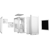 be quiet! PURE BASE 501 Airflow Window White Midi Tower Bianco, Chassis Tower bianco, Midi Tower, PC, Bianco, ATX, micro ATX, Mini-ITX, Acrilonitrile butadiene stirene (ABS), Acciaio, Vetro temperato, 17,8 cm