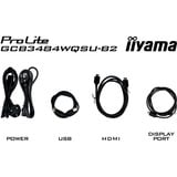 iiyama G-Master GCB3484WQSU-B2, Monitor di gioco Nero