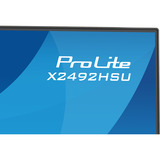 iiyama ProLite X2492HSU-B1 Monitor PC 60,5 cm (23.8") 1920 x 1080 Pixel Full HD LED Nero, Monitor LED Nero (opaco), 60,5 cm (23.8"), 1920 x 1080 Pixel, Full HD, LED, 3 ms, Nero