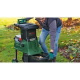 Bosch AXT 25 TC tritaerba 2500 W 53 L Turbina, Chopper verde/Nero, 4,5 cm, 53 L, Turbina, Nero, Verde, 89 dB, 2500 W