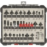 Bosch Set frese da 30 pz. miste codolo da 8 mm, Fresa Set di punte, 8 mm, 30 pz
