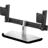 Dell Pro Dual-Monitorstandfuß MDS26, Base per monitor Nero/Argento
