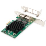 Digitus Ethernet Gigabit 2 porte, Scheda di rete 