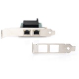 Digitus Ethernet Gigabit 2 porte, Scheda di rete 