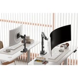 Digitus Supporto singolo per monitor, 57", 27 kg, Base per monitor Nero