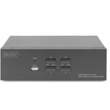 Digitus Switch KVM DisplayPort 4x 1 Nero