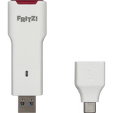 FRITZ! FRITZ!WLAN Stick 6700, Adattatore Wi-Fi bianco/Rosso